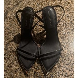 Good American On Point Ankle Strap Sandal